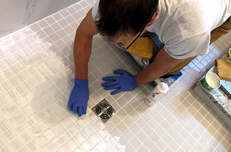 Our Professional Tile and Grout Cleaners in Orlando Performed an  Outstanding Restoration Giving This Shower a Revamped New Look