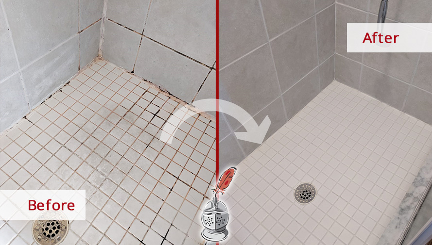 A Grout Cleaning is Exactly What This Shower in Winter Park FL Needed to  Achieve an Impeccable Appearance
