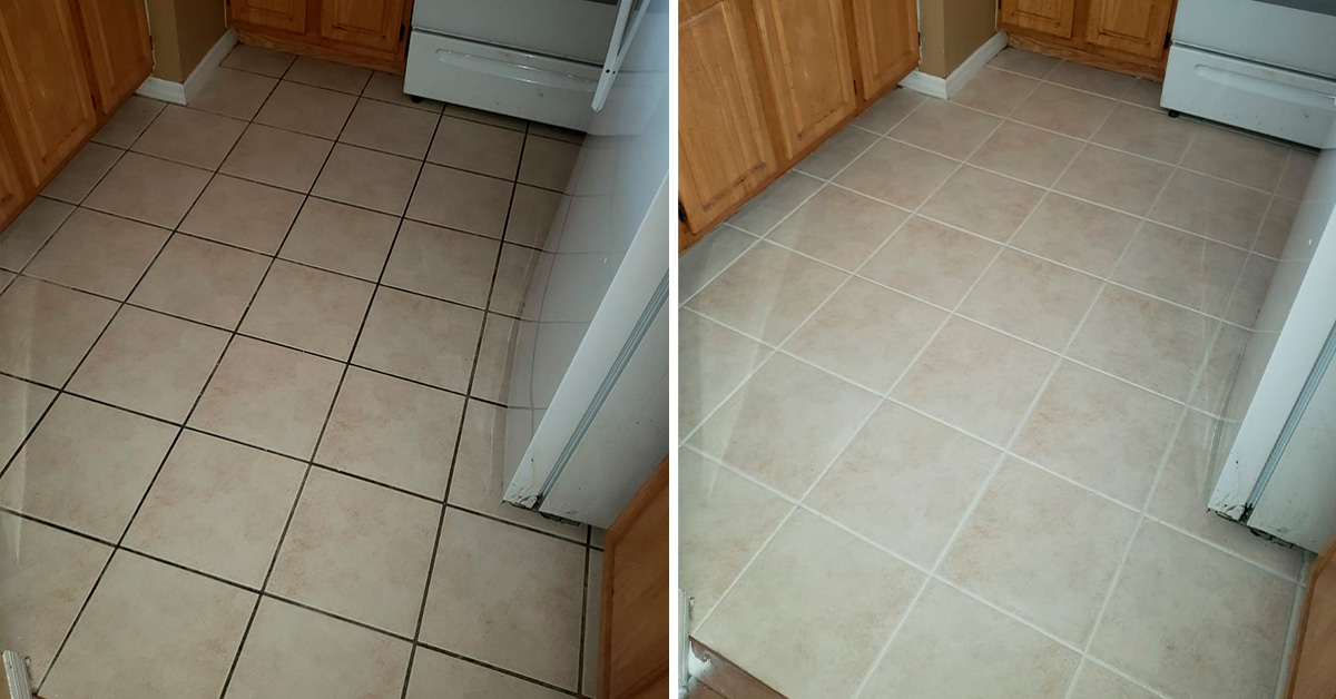 Tile Cleaning Before & After Photos