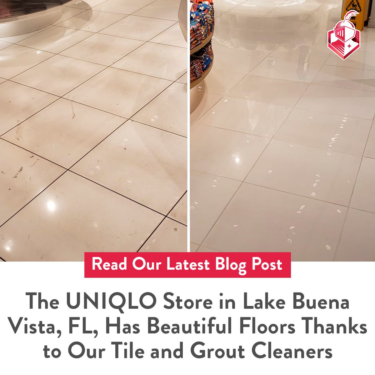 The UNIQLO Store in Lake Buena Vista, FL, Has Beautiful Floors Thanks to Our Tile and Grout Cleaners